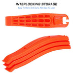 Kievode Set Of 3 Ultra Strong Bike Tire Levers  Easy Removal Tool For Mtb, Road, Or Mountain Bicycle Tires