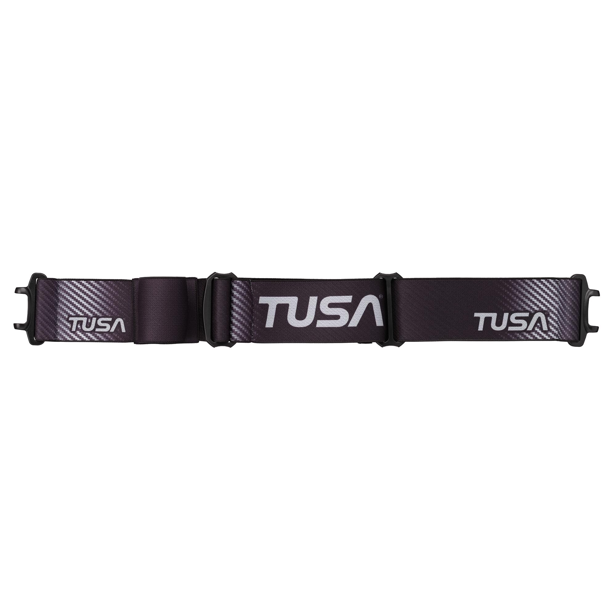 TUSA Fabric Diving Mask Strap for Swift Buckle 3D Masks, Black