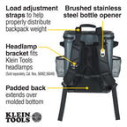 Klein Tools 62810Bpclr Cooler Backpack, 30 Cans Insulated Backpack Cooler, Rugged Bottom, Ideal For Jobsite, Hunting, Camping Or