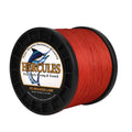 Hercules Braided Fishing Line 2000M 2187Yds 10Lbs-200Lbs Pe Superline 8 Strands (Red 90Lb/40.8Kg 0.50Mm)