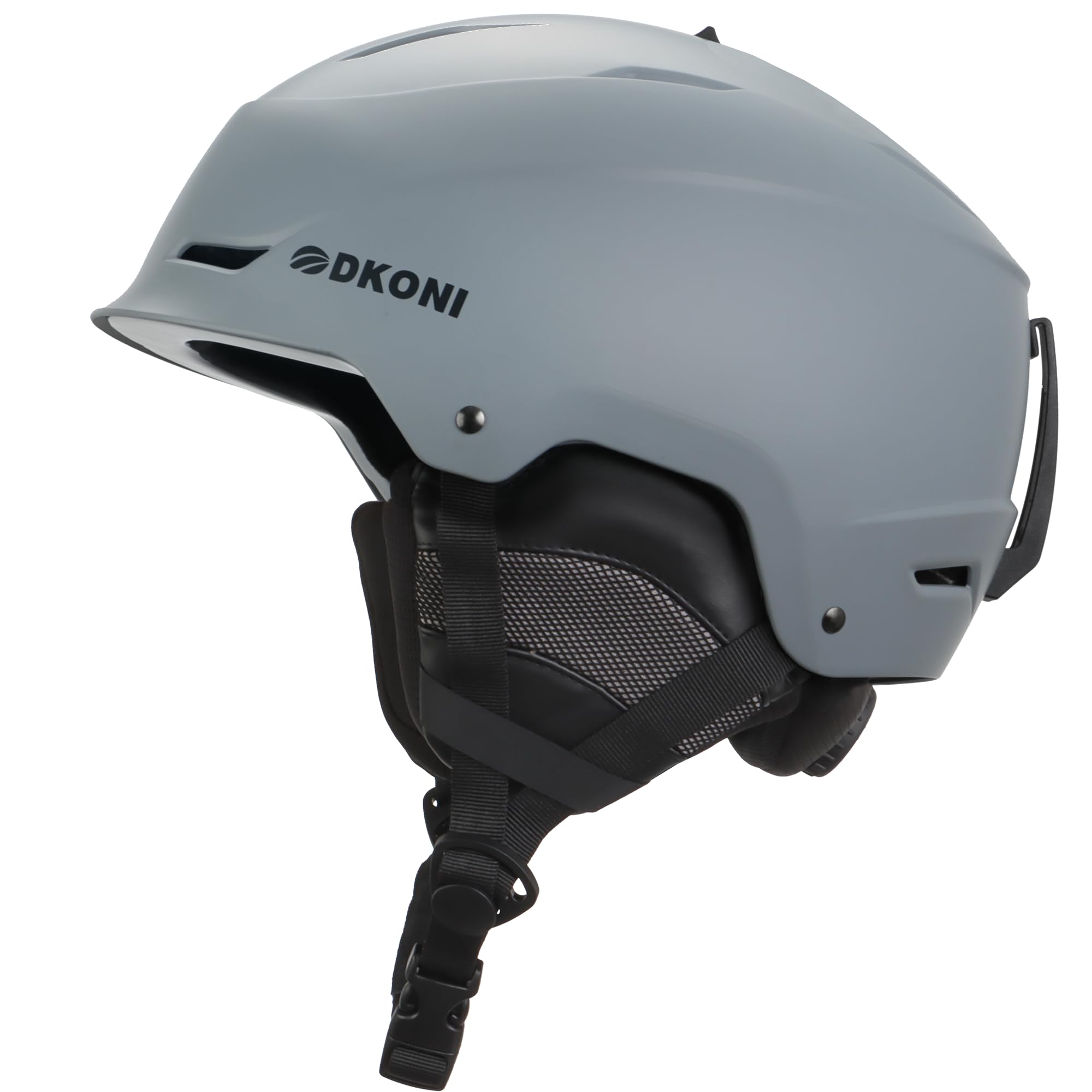 Ski Helmet for Adults Snowboard Helmet Men Women Youth Certified Snow Sports Helmet for Skiing Snowboarding (Gray, Large: 22.5-2