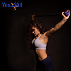 Yes4All Total Body Workout Weighted Pilates Bar, Body Bar For Exercise, Therapy, Aerobics, And Yoga, Strength Training, 5Lbs