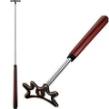 Sumind Retractable Pool Bridge Stick - Billiards Accessories Cue Bridge With Removable Head And Wooden Handle, Ideal For Pool Ta