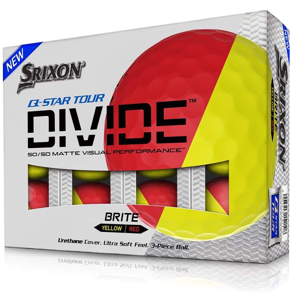 Srixon Golf Q-Star Tour Divide Red