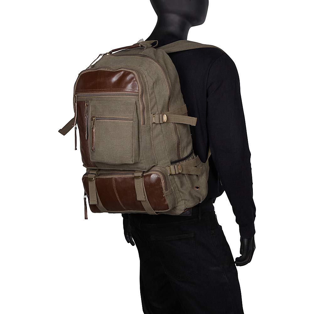 Retro Cantabrian Excursion Rucksack - Vintage Brown