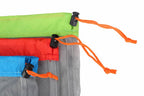 Stuff Sack Set Of 3 Lightweight Nylon Mesh Drawstring Storage Bag For Travelling Hiking