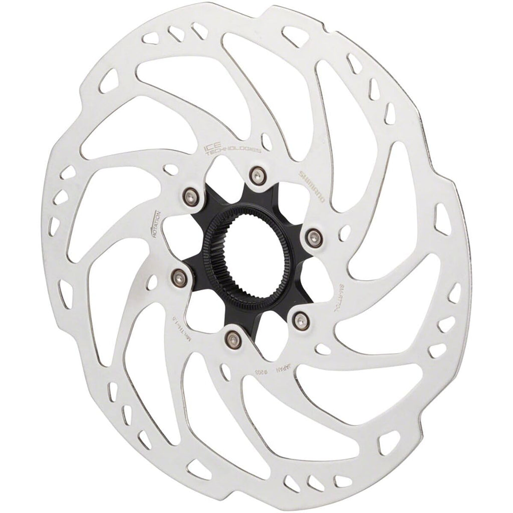 Shimano Slx Sm-Rt70 Rotor - Centerlock Black/Silver, 140Mm
