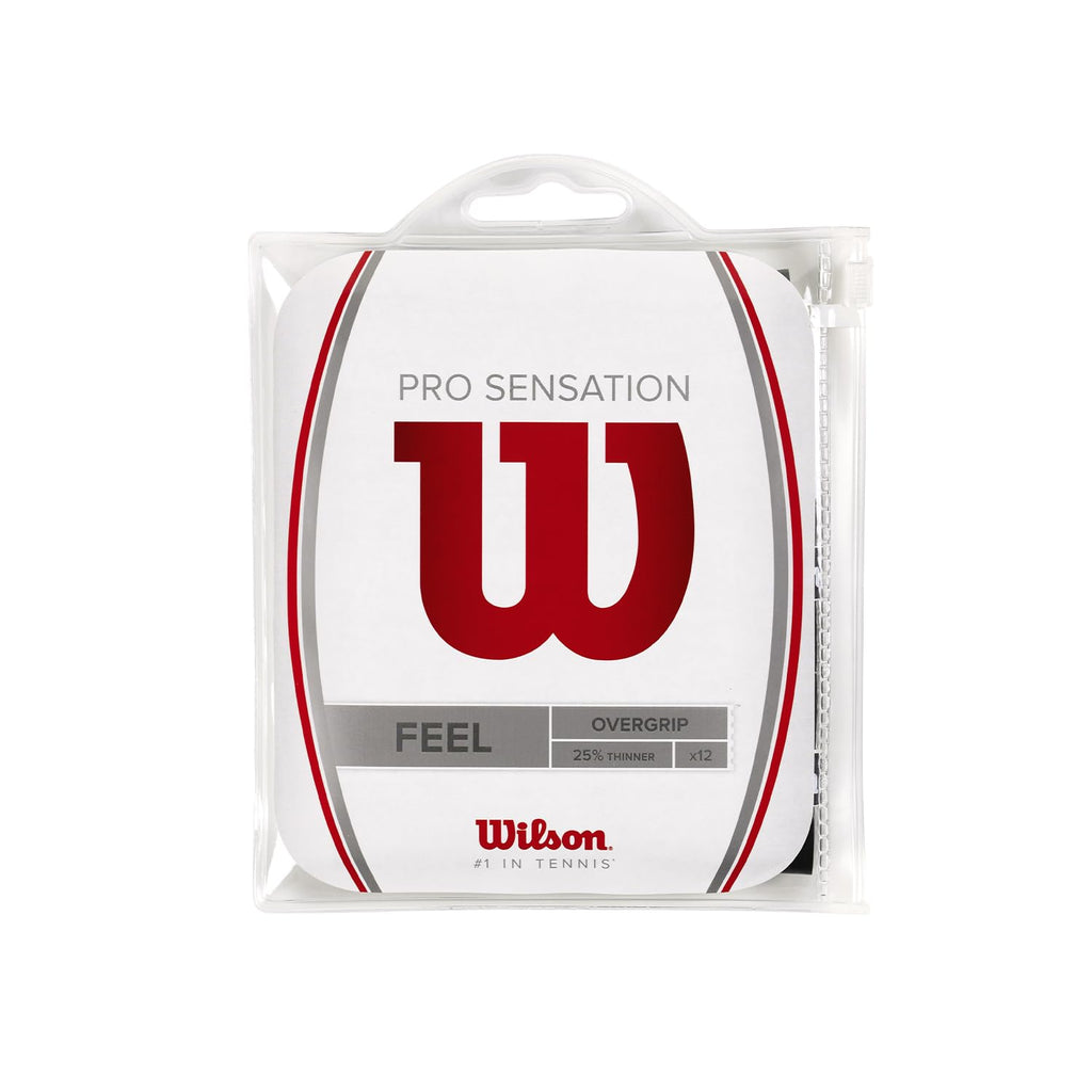 Wilson Pro Sensation Overgrip (30-Pack), Black
