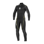 Scubapro Definition Steamer 3Mm Mens - Black- Yellow - L