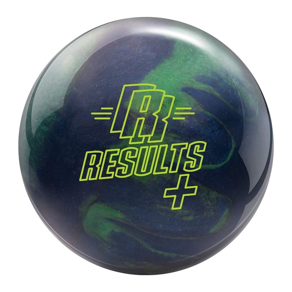 Radical Bowling Products Results Plus Bowling Ball - Emerald Green/Midnight Blue 15Lbs