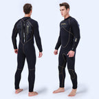 Dizokizo 5Mm Wetsuits For Men Neoprene Long Sleeve Full Diving Surfing Suit