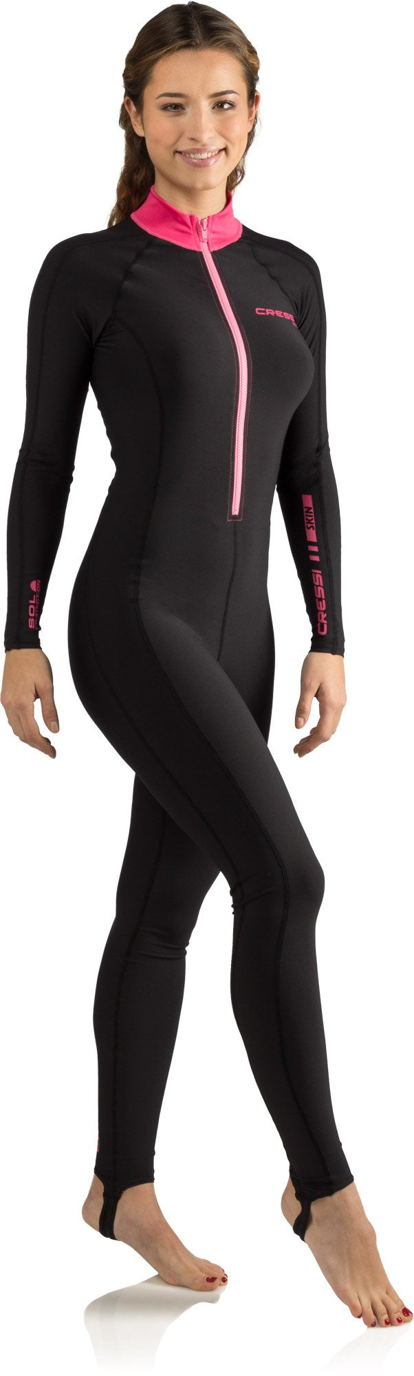 Cressi Skin, Black/Pink, Xl