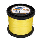 Hercules Braided Fishing Line 1500M 1640Yds 10Lbs-200Lbs Pe Superline 8 Strands (Yellow 120Lb/54.5Kg 0.58Mm)