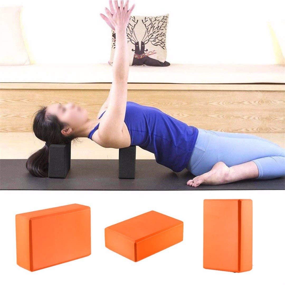 Ubersweet Yoga Foam B Exercise Fitness Sport Yoga Foam Brick Stretching Aid Gym Workout Stretching Aid Body Training :