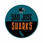 Rico Industries Nhl San Jose Sharks Classic Shape Cut Pennant - Home And Living Room D  Cor - Soft Felt Ez To Hang