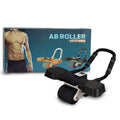 Healthex AB ROLLER FOR MEN, WOMEN AUTOMATIC REBOND WHEEL ELBOW SUPPORT AB2BLACK