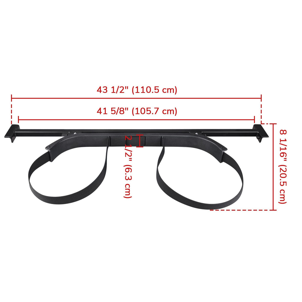 Aw Universal Golf Bag Attachment Golf Bag Holder Bracket Rack For Golf Cart Rear Seat Black