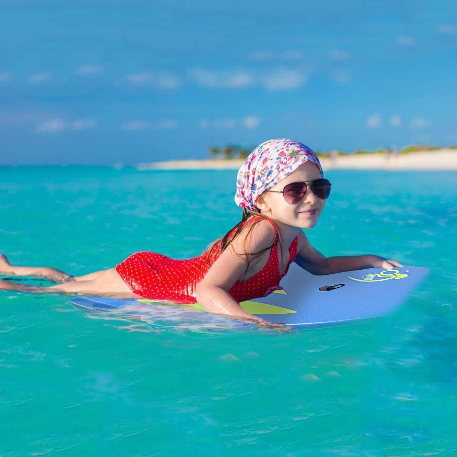 Bo-Toys Body Board Lightweight With Eps Core (Blue, 33-Inch)