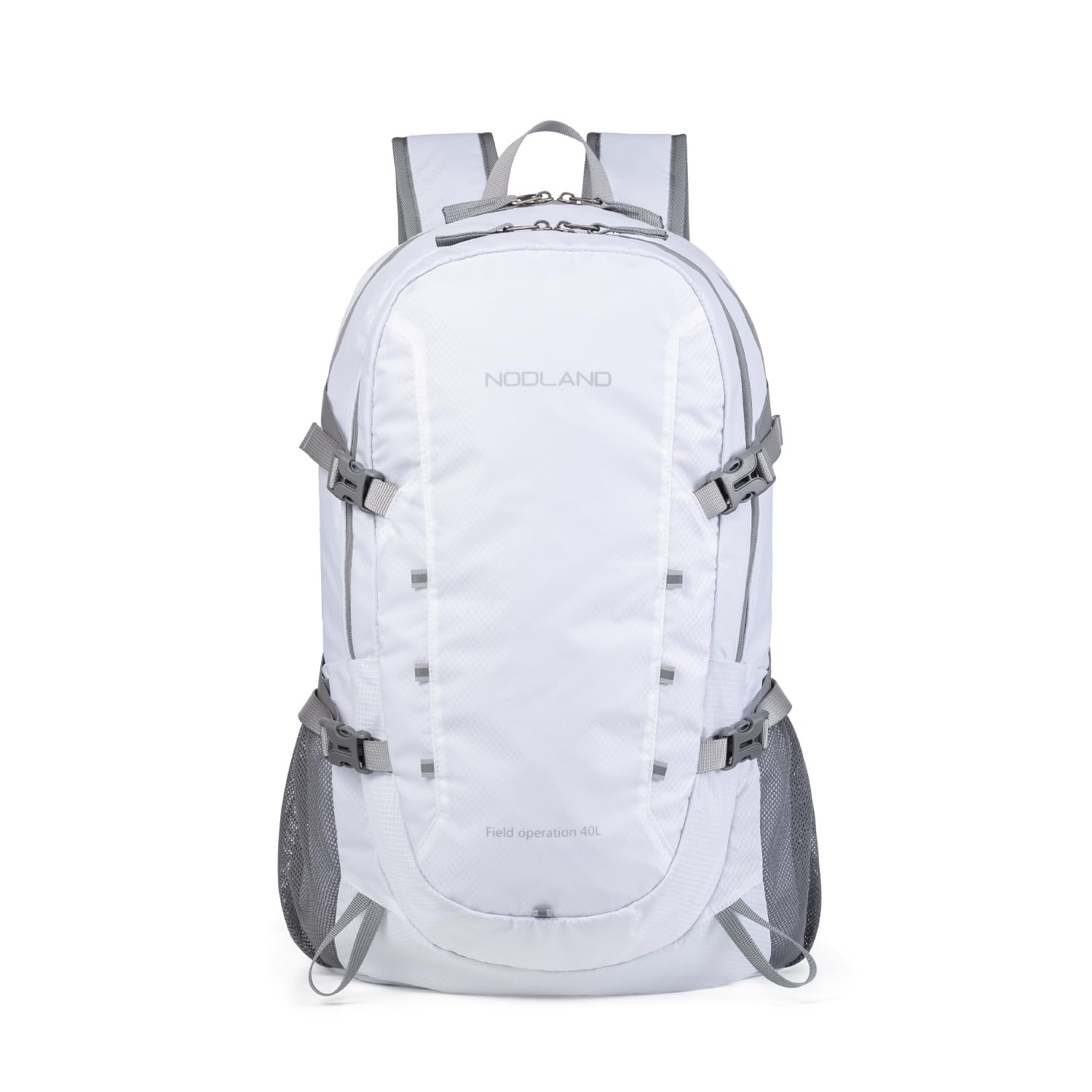 Sharkborough NODLAND Lightweight Backpack, Travel 40L Foldable Water-Resistant Daypack, Hiking Outdoor Camping Rucksack for Men 