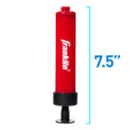 Franklin Sports Ball Pump Kit -7.4'' - Perfect For Basketballs, Soccer Balls And More - Complete Hand Pump Kit With Needles, Fle