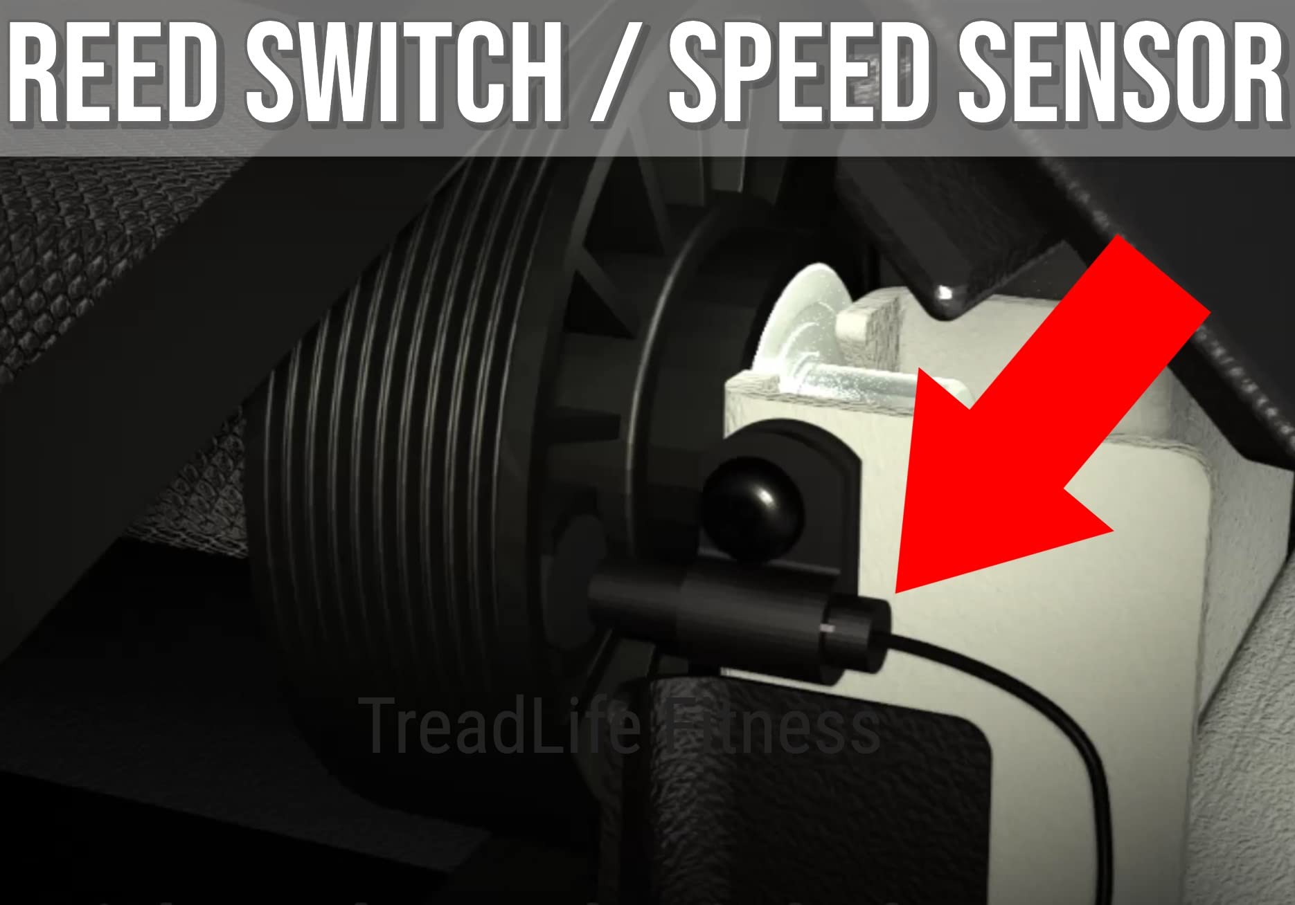 Treadmill Reed Switch Rpm Sensor 165798 - Compatible With Proform Treadmills