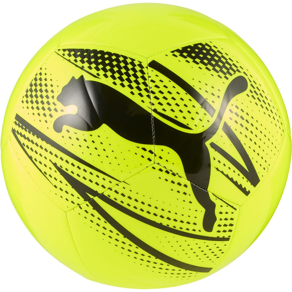 Puma Unisex Attacanto Soccer Ball, Yellow Alert-Puma Black Ss25, 5