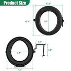 Bucket Toilet Seat, Portable Toilet Seat For 5 Gal Buckets, Camping Seat For Pail, Snap-On Bucket Seat For Outdoor, Camping, Hik