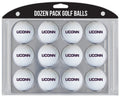 Team Golf NCAA Connecticut Huskies Golf Balls, 12 Pack Dozen Regulation Size Golf Balls, 12 Pack, Full Color Durable Team Imprin