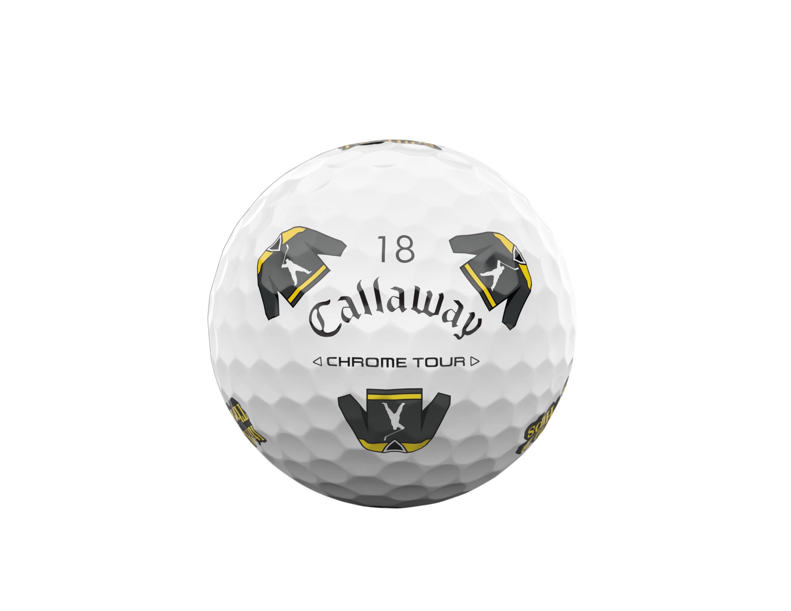 Callaway Golf Chrome Tour Happy Gilmore Golf Ball (Truvis, Its All in The HIPS)