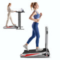 Egofit Walker Plus M1T Smallest 2In1 Folding Under Desk Treadmill With Incline For Home&Office With App & Remote Control For Wal