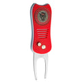 Team Golf Ncaa Nc State Wolfpack Retractable Divot Tool With Double-Sided Magnetic Ball Marker, Features Patented Single Prong D