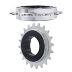 Zukka Single-Speed Bike Freewheel 20 Teeth Bicycle Flywheel Compatible 1/2 X 1/8 One-Speed Cycling Replacement Accessory
