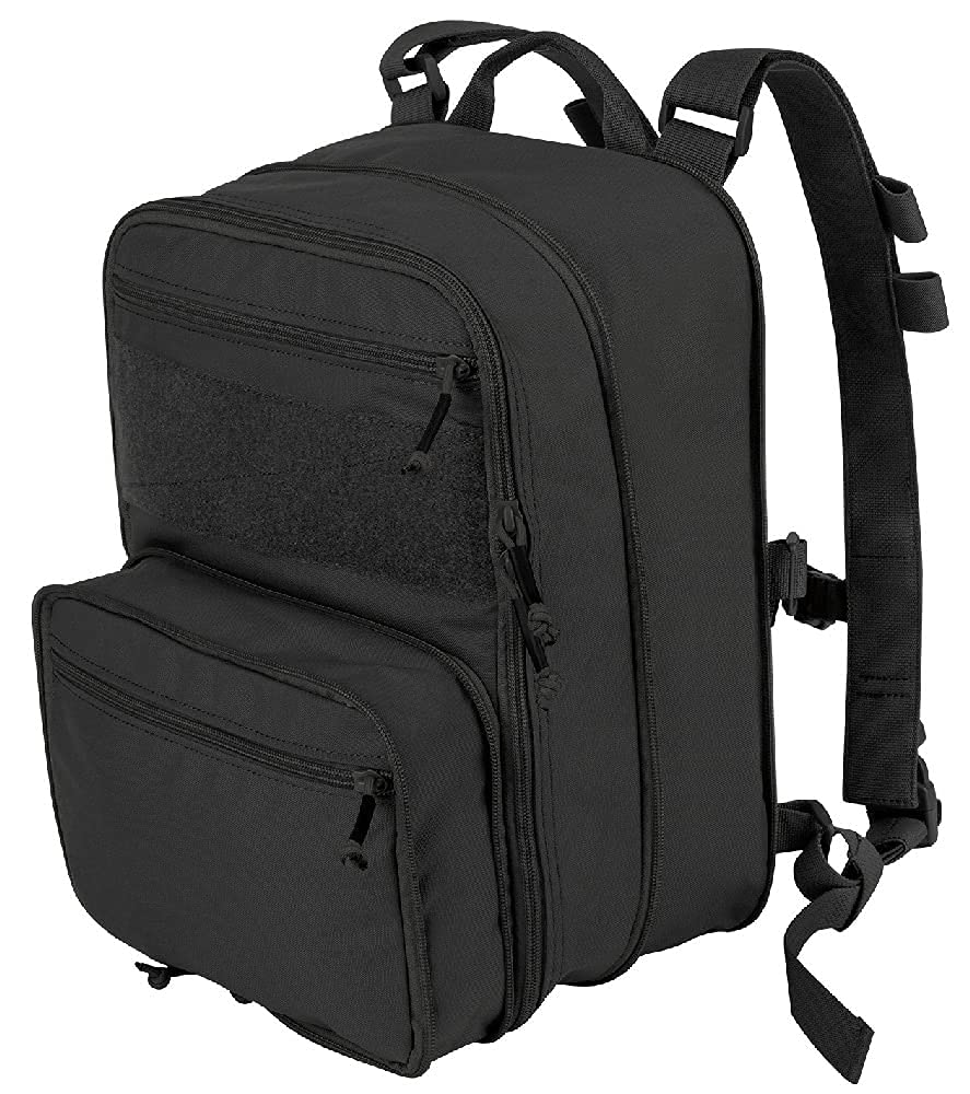 Krydex Tactical Expandable Backpack Molle Backpack For Travelling Hiking Hunting (Bk)