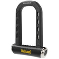 OnGuard RockSolid U-Lock - 14 mm (0.55 in) Hardened Steel Bike Lock, 90 mm    175 mm (3.55 in    6.90 in) Interior Dimensions, A