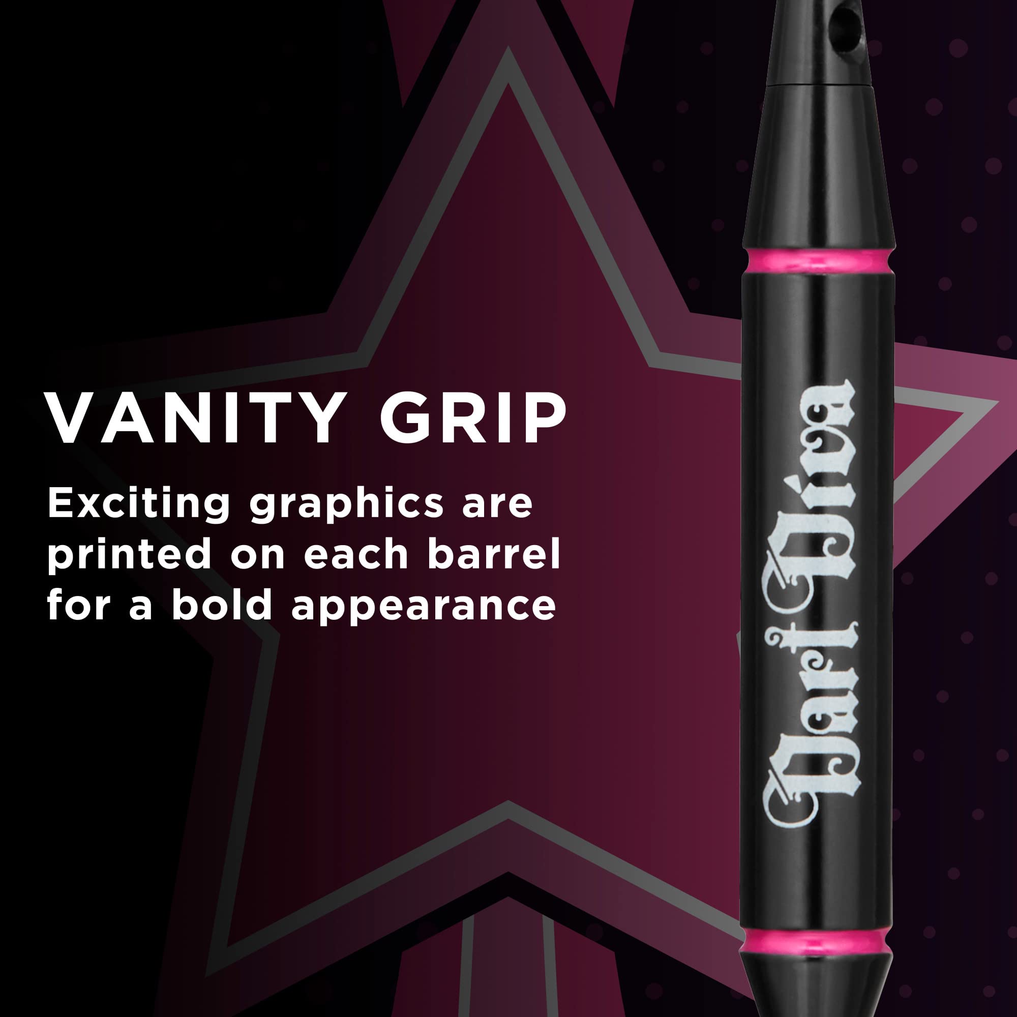 Viper Vanity Steel Tip Darts With Storage/Travel Case: Dart Diva, 22 Grams