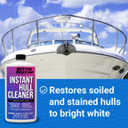 Fiberglass Boat Hull Cleaner For Boats & Aluminum Boat Cleaner Cleaning Supplies Marine Metal Stain Remover And Restorer Boat So