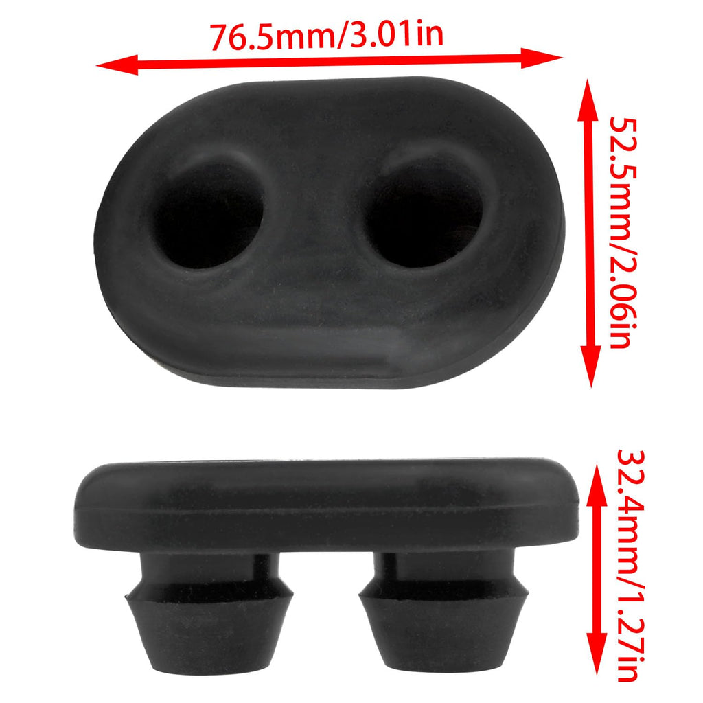 Lovelysp Cooler Feet Non-Slip Rubber Cooler Non-Slip Rubber Feet Replacement For 45Qt 65Qt 110Qt 145Qt And Most Coolers Models -
