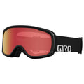 Giro Cruz Asian Fit Ski Goggles - Snowboard Goggles For Men, Women & Youth - Anti-Fog - Otg - Black Wordmark Strap With Amber Sc