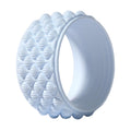 Back Wheel Roller Stretching Yoga Circle Wheel for Supplies Fitness Exercise Blue