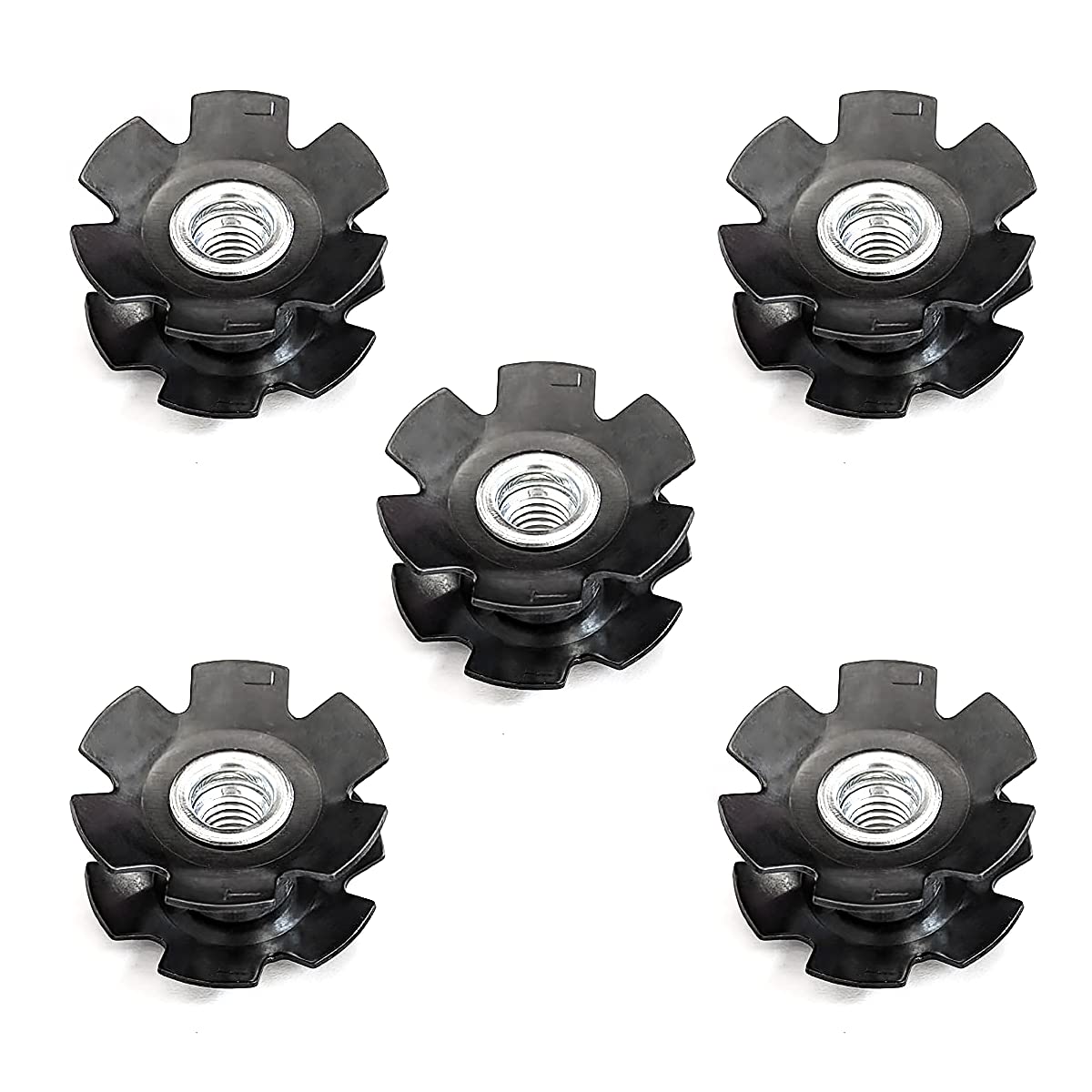 ONIPAX 5pcs/Bag Star Nut MTB Road Bike Headset for Fork 1-1/8(28.6mm)