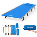 Kingcamp Camping Cots For Adults Outdoors Backpacking,Folding Ultralight Heavy Duty Sleeping Cots Compact Portable Cot For Trave