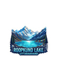 THAMPZ Roopkund Lake 3D Embossed Flexible Fridge Magnet 0.5mm Decorative with Strong Hold | Refrigerator Magnet for Notes, Phot