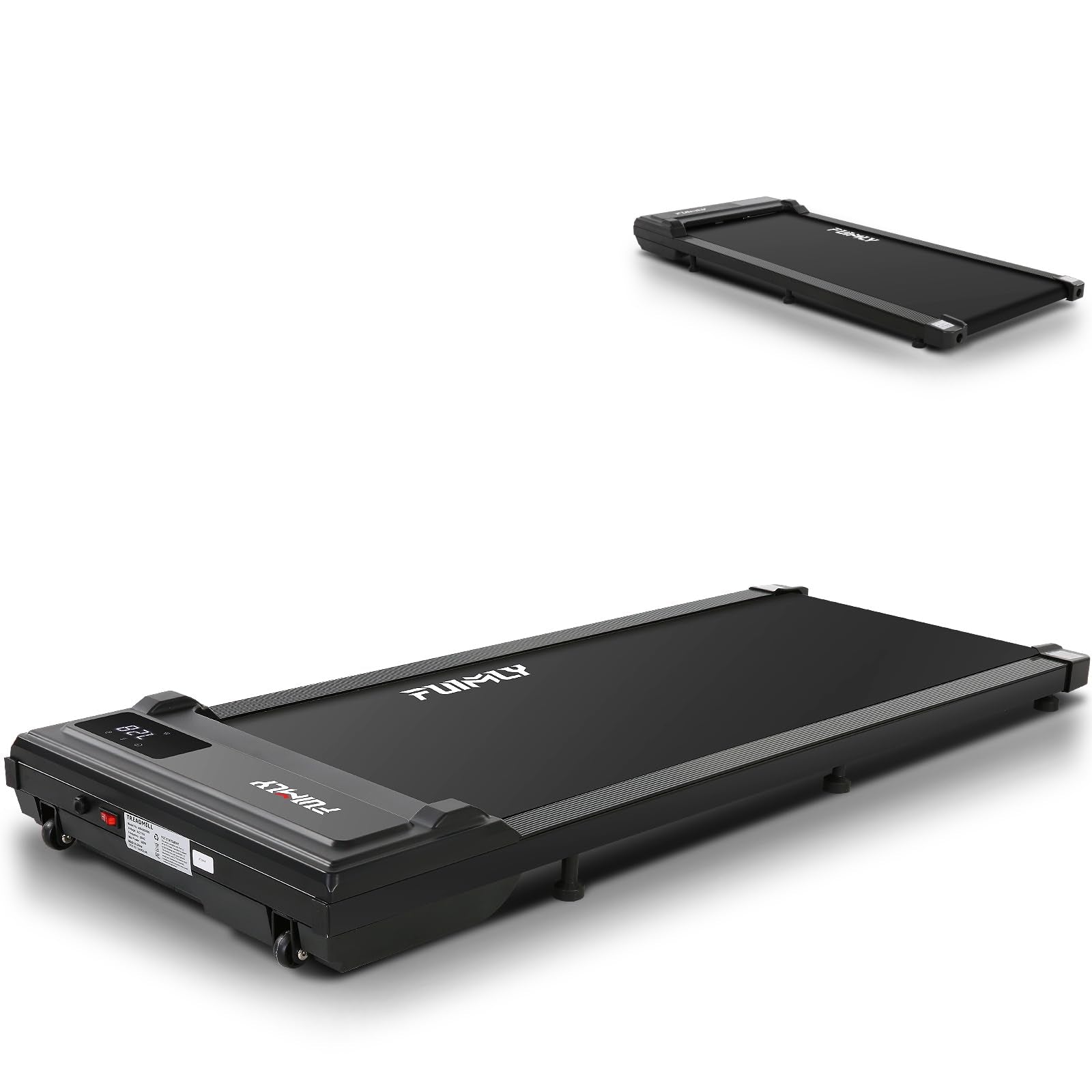 Funmily Treadmills For Home,2.5Hp Under Desk Walking Pad Treadmill,300 Lbs Weight Capacity Portable Running Machine With Remote