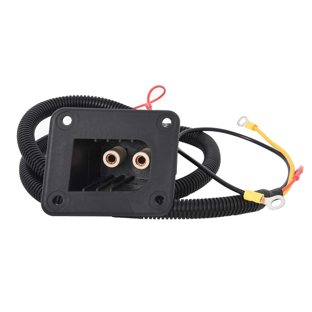 Wflnhb 36V Charger Receptacle Replacement For Ezgo Medalist Txt Electric Golf Carts