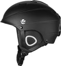VANRORA Ski Helmet, Snowboard Helmet - Black, L