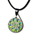 GOLTERS Crystal Golf Balll Markers with Golf Necklace for Lady Golfer (AB green)
