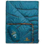 Wise Owl Outfitters Outdoor Camping Blanket - Lightweight Packable Puffy Quilt For Backpacking, Hiking & Travel - Warm Water Res