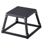 Vevor Plyometric Jump Box, 12 Inch Plyo Box, Steel Plyometric Platform And Jumping Agility Box, Anti-Slip Fitness Exercise Step