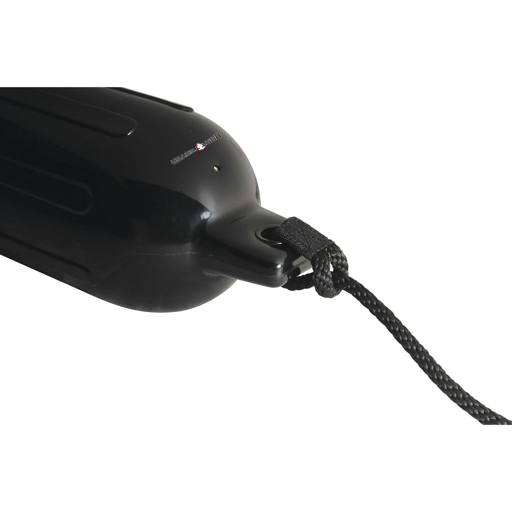 Extreme Max 3006.7384 Boattector Inflatable Fender Value 4-Pack - 6.5'' X 22'', Black