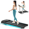Walking Pad With Auto Incline, Under Desk Folding Treadmill With Remote Control And Led Display For Home Office, 2.5Hp Portable